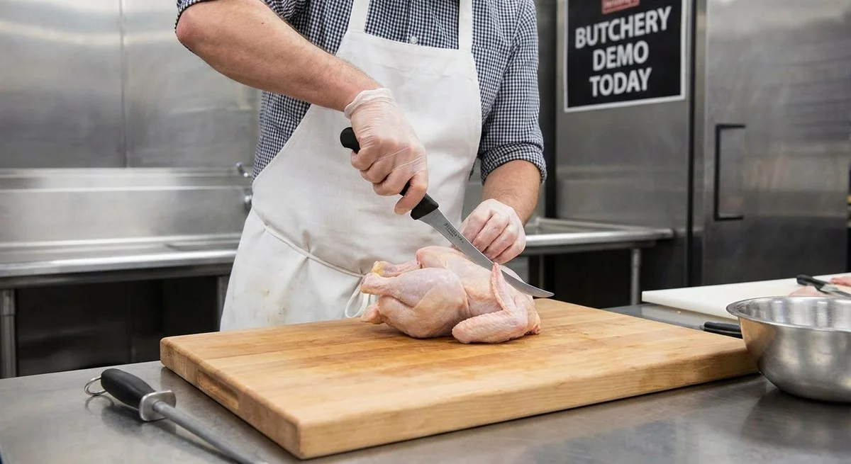 Disosso professionale con coltello Global